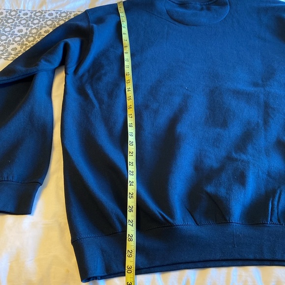 WIN.E navy blue white or grey pink pickleball sweatshirt NWT cotton blend sizeXL - Picture 4 of 9